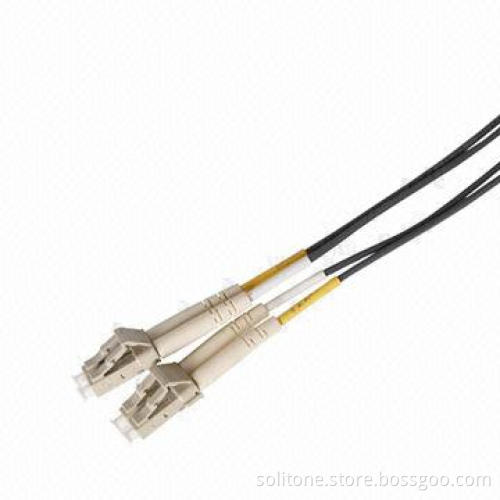 LC Fiber-optic Patch Cords, Single Mode, Duplex, -40 to 75°C Working Temperature